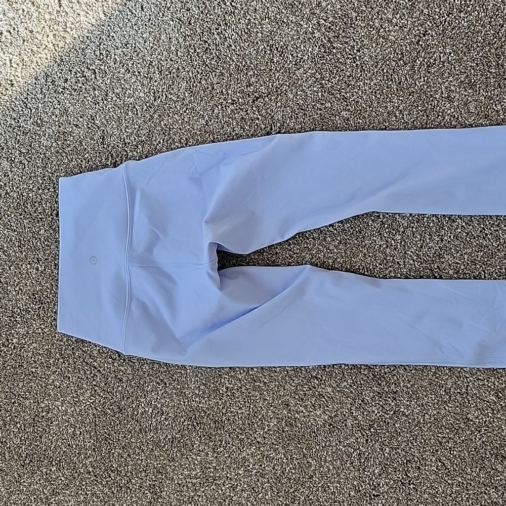 Pastel blue Lululemon leggings size 0